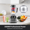 AMZCHEF XL-05 Touch LED Countertop Blender - Image 8
