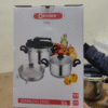 DESSINI Stainless Steel Pressure Cooker Set 24cm, 5+7L - Image 7