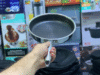 Honeycomb Laser Coated Non Sticky Stainless Steel Frypan with Single Smooth Handle - Image 2
