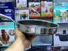 Honeycomb Laser Coated Non Sticky Stainless Steel Frypan with Single Smooth Handle - Image 4