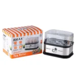 KöLAX Electric Egg Boiler / Vegetable Streamer - 6 Eggs Capacity